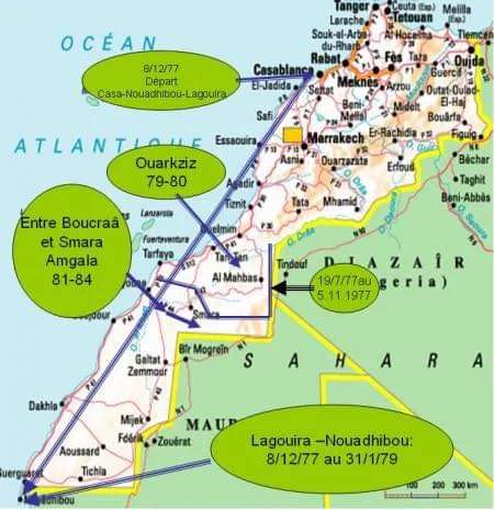 Campagne ratissage Saquia Al Hamra 1977